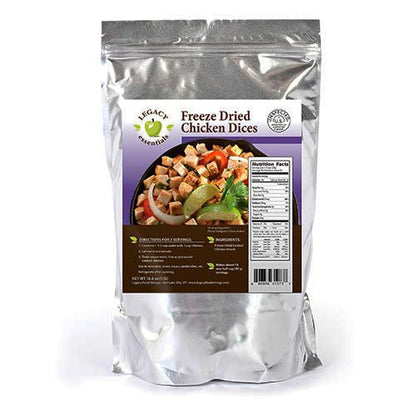 USDA Freeze Dried Chicken Dices