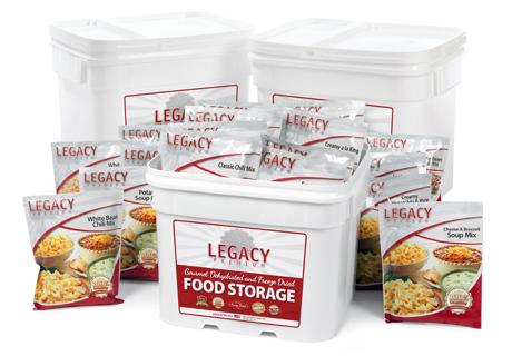 Legacy Foods 360 Serving Food Package