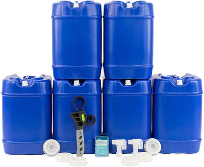 10 TO 30 GALLON BLUE WATER CONTAINER PACKAGES - STACKABLE